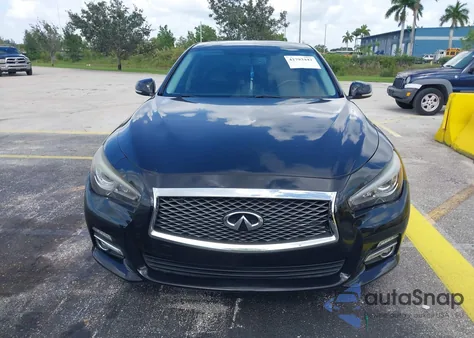 2015 Infiniti Q50 Premium from USA, damaged, VIN JN1BV7ARXFM410793